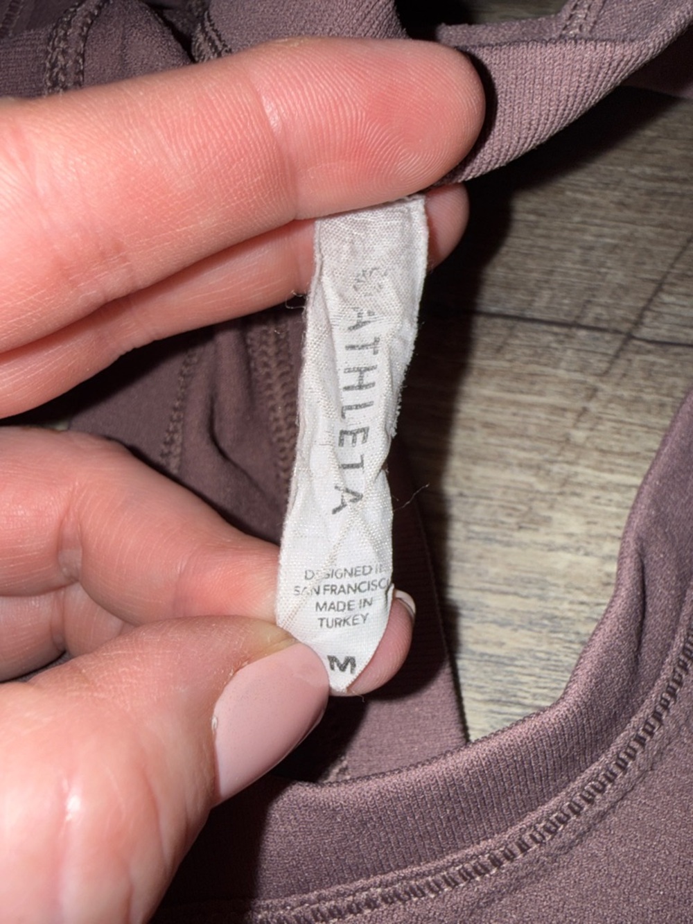 Athleta Plum Racerback Tank Top - Picture 4 of 4